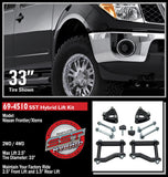 ReadyLift 69-4510 2.5" Smart Suspension Technology Lift Kit - Xterra/Equator
