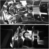 DNA Motoring HL-OH-DR09QUA-BK-AM Black Amber Headlights Compatible with 10-18 Ram 1500-5500,Fit Dual or Quad Headlight Models