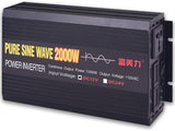 VQBAA 4000w Power Inverter DC 12V to 110V AC Car Pure Sine Wave Inverter with,Electrical Equipment Suitable for Camping or Traveling, Household appliances or Outdoor workplaces