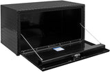 Buyers Products - 1725150 Underbody Truck toolbox, Black Diamond Tread Aluminum, 14 x 12 x 24 Inches