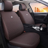 Red Seat Covers Universal Leather Seat Cover Comfortable Car Seat Cover 2/3 Covered 11PCS Fit Car/Auto/SUV (A-China red)