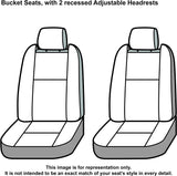 Covercraft Carhartt SeatSaver Custom Seat Covers | SSC2360CAGY | 1st Row Sport Bucket Seats | Compatible with 2005-2015 Toyota Tacoma | Gravel