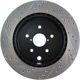 StopTech 127.47030L Sport Drilled/Slotted Brake Rotor (Rear Left), 1 Pack