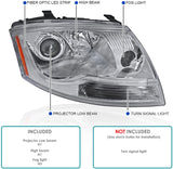 Spec-D Tuning Led Light Bar Chrome Housing Clear Lens Projector Headlights Head Lamps Compatible with Audi TT 1999-2006 L+R Pair Head Light Lamp Assembly