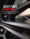 Power Stop K3032-26 Front Z26 Carbon Fiber Brake Pads with Drilled & Slotted Brake Rotors Kit