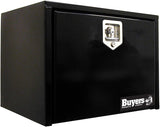Buyers Products 1703305 Black Steel Underbody Truck Box with T-Handle Latch, 14 x 16 x 36 Inch