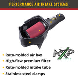 Airaid Cold Air Intake System: Increased Horsepower, Superior Filtration: Compatible with 2005-2010 JEEP (Commander, Grand Cherokee)AIR-311-770