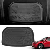 Xipoo Fit Tesla Model Y Trunk Mat Floor Mats Cargo Mat Cargo Liner for 2020 2021 2022 Tesla Model Y Accessories (Four Trunk Mats + Floor Mats)