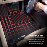 3D MAXpider L1MN01701509 Black All-Weather Floor Mat for Select Mini Convertible Models Complete Set
