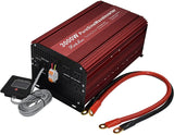 DC12V to AC110V60Hz Pure SINE Wave Power Inverter with Continuous Output Power 3000W,4 American SOCKE and LCD Wire Remote KIT.