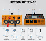 ECO-WORTHY All-in-one Solar Hybrid Charger Inverter Built in 3000W 24V Pure Sine Wave Power Inverter and 80A Solar Controller for Off-Grid System
