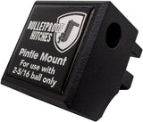 BulletProof Hitches Trailer Hitch Pintle Attachment Rated to 36,000lbs (Solid Steel, Black Textured Powder Coat)