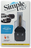 Simple Key Programmer Bundle with Key(s) and Cord - Designed for for Ford and Lincoln Vehicles: Program Key Yourself