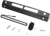 RAMPAGE PRODUCTS 7689 Black Skid Plate with Integrated Light Bar for 2018-2019 Jeep Wrangler JL