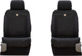 Covercraft Carhartt Super Dux SeatSaver Custom Seat Covers | SSC2353COBK | 1st Row Bucket Seats | Compatible with 2004-2006 Ford F-150 Crew Cab, 2006 Lincoln Mark LT | Black