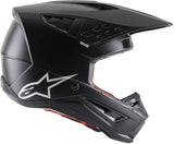 Alpinestars Unisex-Adult S-M5 Solid Helmet-Black Matte (Small) (Multi, One Size)