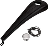 Paul Yaffe's Bagger Nation DDK-S-08-OEM-B Black Stretched Dash (for 6 Gallon Fuel Tank - Fits 2008-2017 Harley-Davidson Touring Models)