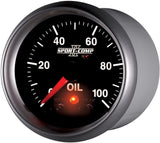 Auto Meter 3652 2-1/16" 0-100 PSI Full Sweep Electric Oil Pressure Gauge