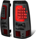 DNA Motoring TL-CSIL03-LED-RD3D-CH-RD 3D LED Tail Light (Driver & Passenger Side)