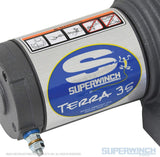 Superwinch 1135220 Terra 35 3500lbs/1591kg single line pull with roller fairlead, handlebar mnt toggle, handheld remote