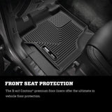 Husky Liners - 53381 Fits 2017-20 Ford F-250/F-350 Crew Cab - with Factory Storage Box X-act Contour 2nd Seat Floor Mat (with factory box) Black