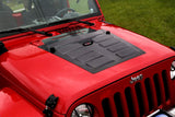 Rugged Ridge 17759.11 Hood Vent Insert, Primer; 07-18 Jeep Wrangler JK