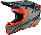 O'Neal 10SRS Adult Helmet Compact, Gray/Red, S