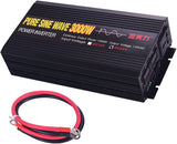 VQBAA 4000w Power Inverter DC 12V to 110V AC Car Pure Sine Wave Inverter with,Electrical Equipment Suitable for Camping or Traveling, Household appliances or Outdoor workplaces
