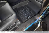 MAXLINER Custom Fit Floor Mats 2 Row Liner Set Black Compatible with 2007-2013 Chevrolet Avalanche