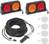 Wesbar 54003-041 Deluxe AG LED Transport Light Kit with Brake Light Function