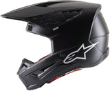 Alpinestars Unisex-Adult S-M5 Solid Helmet-Black Matte (Small) (Multi, One Size)