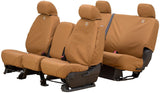 Covercraft Carhartt SeatSaver Second Row Custom Fit Seat Cover for Select Ford F-150 Models - Duck Weave (Brown) - SSC8445CABN