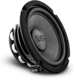 DS18 PRO-CF69.4NR 6 x 9 Inches Water Resistant Loudspeaker - Mid-Bass Carbon Fiber Cone and Neodymium Rings Magnet 500 Watts 4-Ohms - Ideal for Motorcycle & Motorsports
