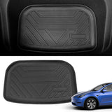 powoq Fit Tesla Model Y Trunk Mat Floor Mats Cargo Mat Cargo Liner Floor Liner Trunk Liner for 2020 2021 2022 Tesla Model Y 5-Seater Accessories (Four Trunk Mats + Floor Mats)