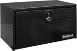 Buyers Products - 1725150 Underbody Truck toolbox, Black Diamond Tread Aluminum, 14 x 12 x 24 Inches