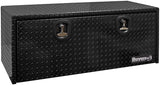 Buyers Products - 1725150 Underbody Truck toolbox, Black Diamond Tread Aluminum, 14 x 12 x 24 Inches