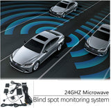 CarBest New Radar Based Blind Spot Sensor and Rear Cross Traffic Alert System, BSD, BSM, 24GHZ Microwave Radar Blind Spot Detection System