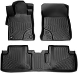 Cartist Custom Fit for Floor Mats Honda Civic 2012 2013 2014 2015 All Weather Waterproof Floor Liners Front & Rear Row Carpet Protection Mat TPE Odorless