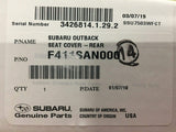 Genuine Subaru Parts - Seat Cover - Rear (F411SAN000)