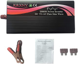 KRXNY 2000W Power Inverter 48V DC to 110V AC 60HZ Pure Sine Wave Converter with LED Display for Off Grid Solar System
