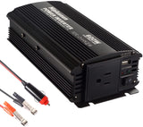 1000 watt Inverter Pure Sine Wave Power Inverter 12V to 110V Inverter DC to AC with Remote Controller and Display and USB Charger