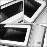 DNA Motoring HL-LB-CSIL03-BK-CL1-B Headlight (Driver & Passenger Side) For 03-07 Silverado 03-06 Avalanche