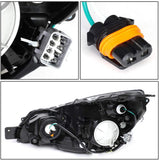 DNA Motoring OEM-HL-0080-R Factory Style Chrome Passenger Side Projector Headlight Replacement For 10-14 Outback Legacy