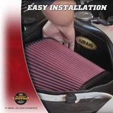 Airaid Cold Air Intake System: Increased Horsepower, Superior Filtration: Compatible with 2005-2010 JEEP (Commander, Grand Cherokee)AIR-311-770