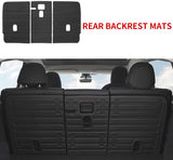 Xipoo Fit Tesla Model Y Frunk Mat Trunk Liner Floor Mats TPE Cargo Mat Backrest Mat for 2022 2021 2020 Tesla Model Y 5 Seater Accessories (Set of 9 Mats)
