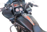 Paul Yaffe's Bagger Nation DDK-S-08-OEM-B Black Stretched Dash (for 6 Gallon Fuel Tank - Fits 2008-2017 Harley-Davidson Touring Models)