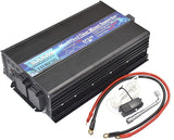 3000W Output Power Inverter with Dual sockets and USB, Modified sine Wave, Input DC12V or DC 24V Output 110V 60Hz. (12V)