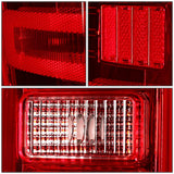 DNA Motoring TL-CSIL15-LED-CH-RD LED Tail Light Compatible With 14-19 Silverado 1500 / 15-19 Silverado 2500 HD 3500 HD NOT Fit LED Tail Light Models (Fits Halogen Tail Light Models Only)