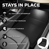 Tesla Model 3 Floor Mat - Fits 2021 2022 21 22 Ultimate All Weather & All Season Waterproof 3D Floor Liner - Full Set Front, Rear, Trunk, Frunk Storage……