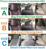 LUCKYMAN CLUB 81D-XFG Ram Seat Covers Full Set, Fit for Most of The 2006-2020 Ram 1500 2500 3500 Crew Cab& Quad Cab Truck, with Faux Leather (81XFG-Black)